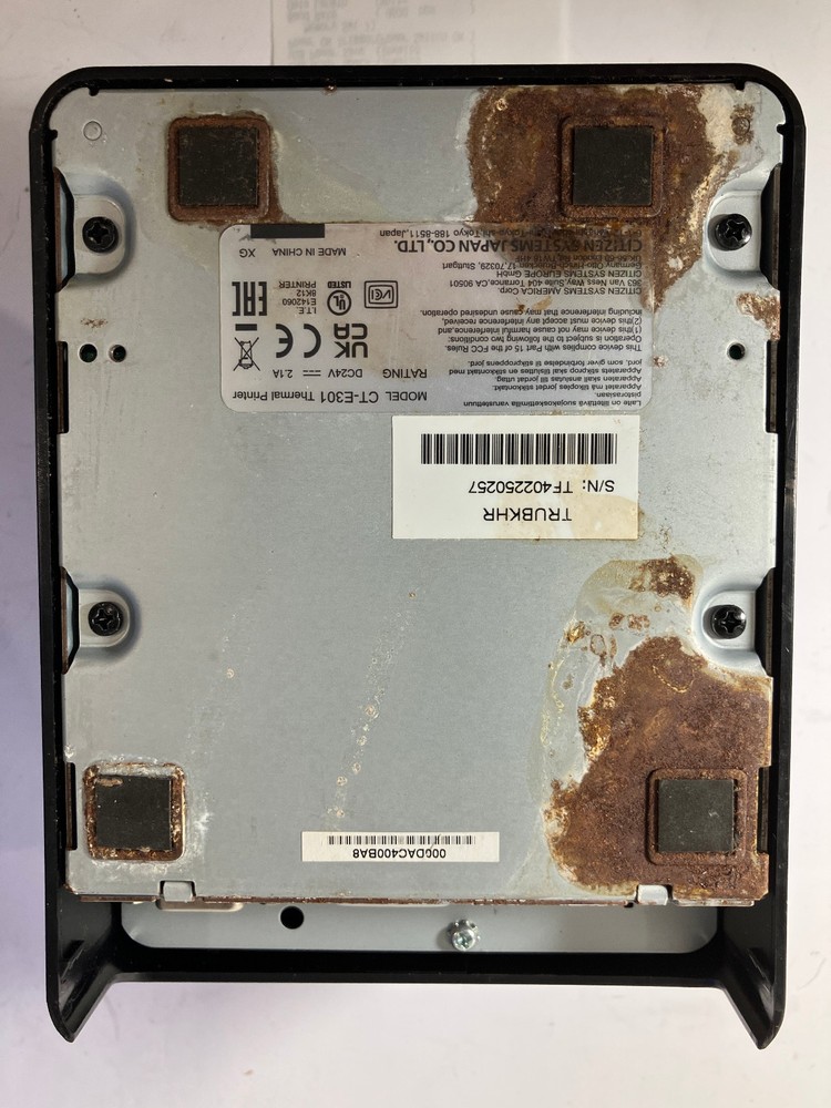 CITIZEN SYSTEMS CT-E301 DOCUMENT DUAL TONE POS THERMAL PRINTER Grade B