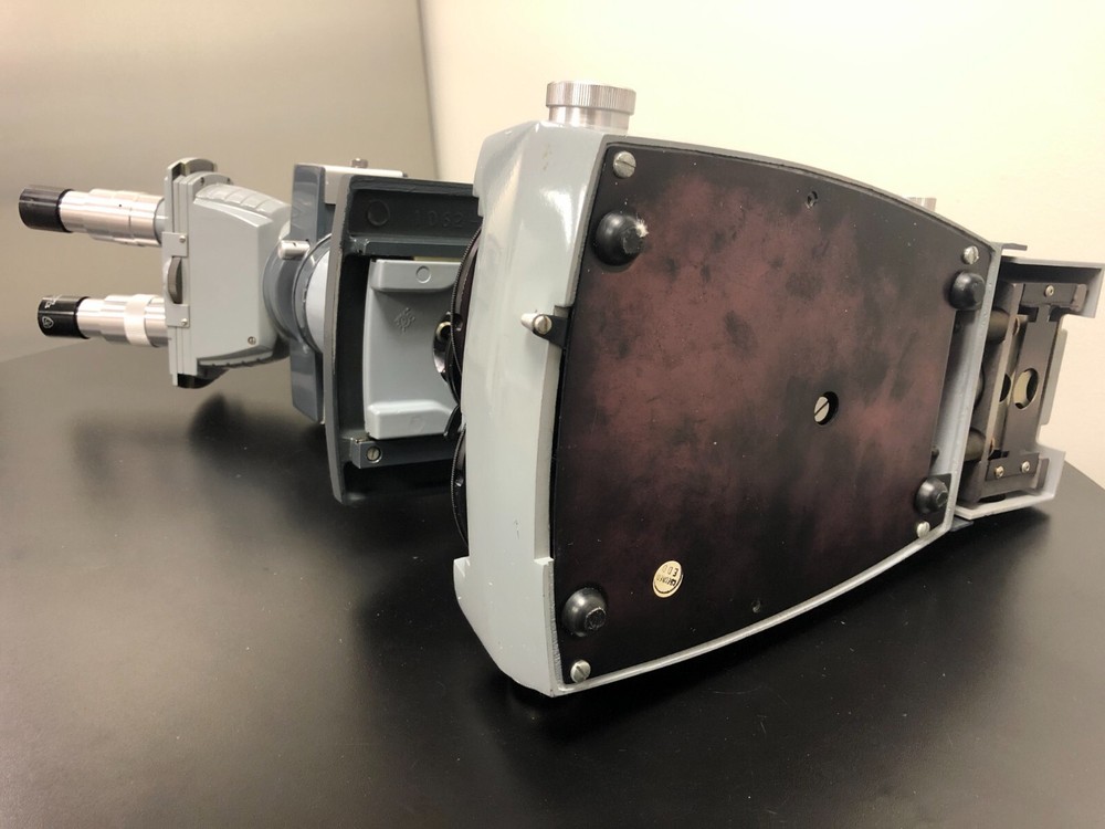 American Optical Trinocular Compound Microscope