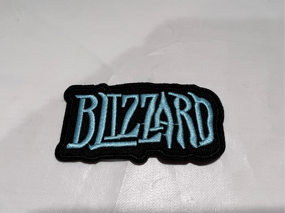 Blizzard Band Iron on Patch