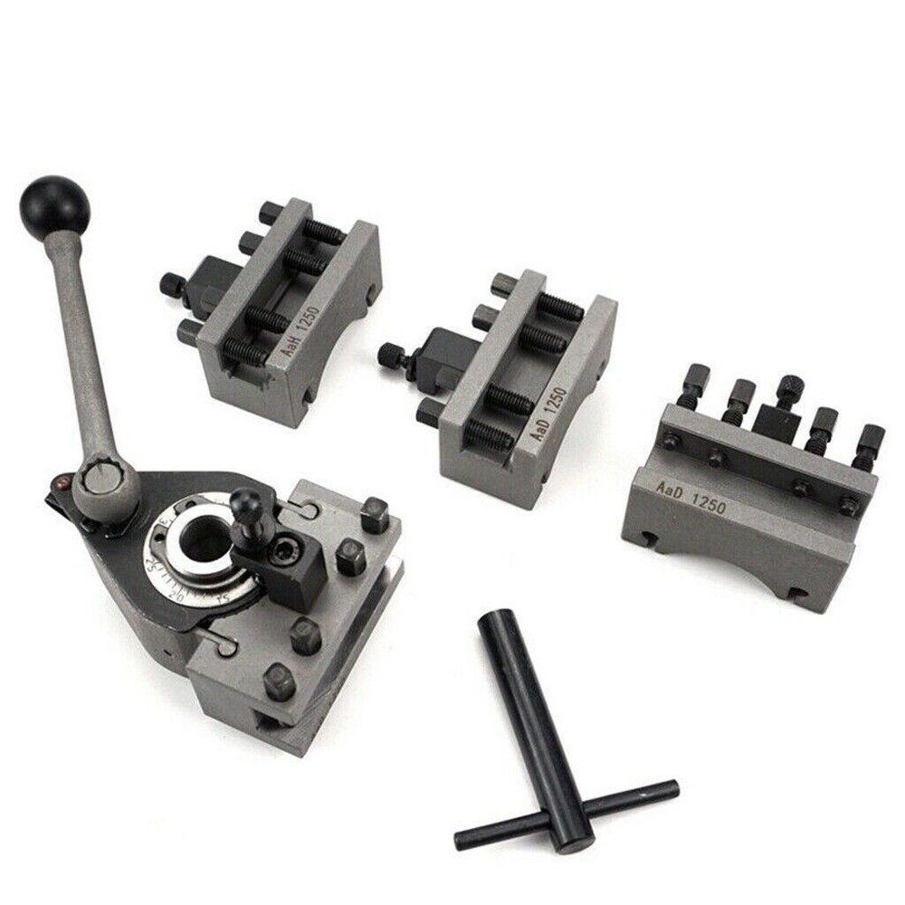 Size Aa Quick Change Tool Post Holder for Mini Lathe Multifix Lathe Tool Post