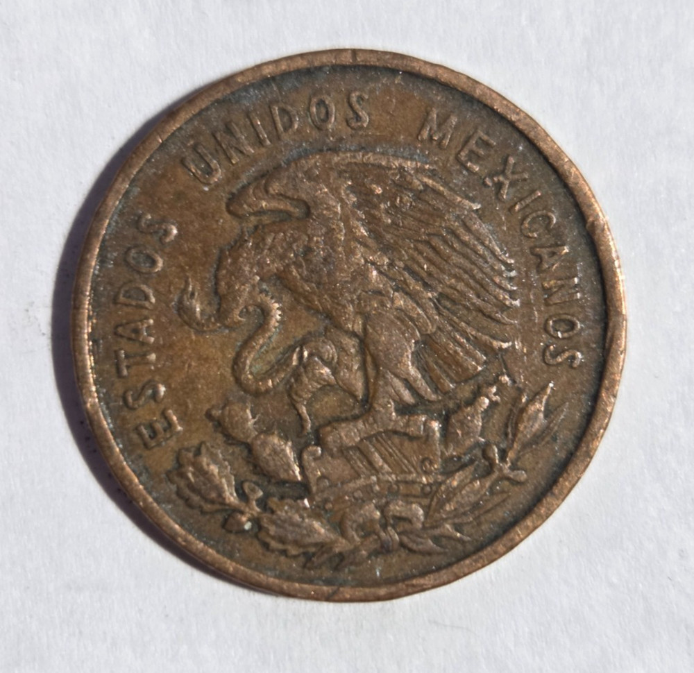 1957 Mexico Diez 10 Centavos