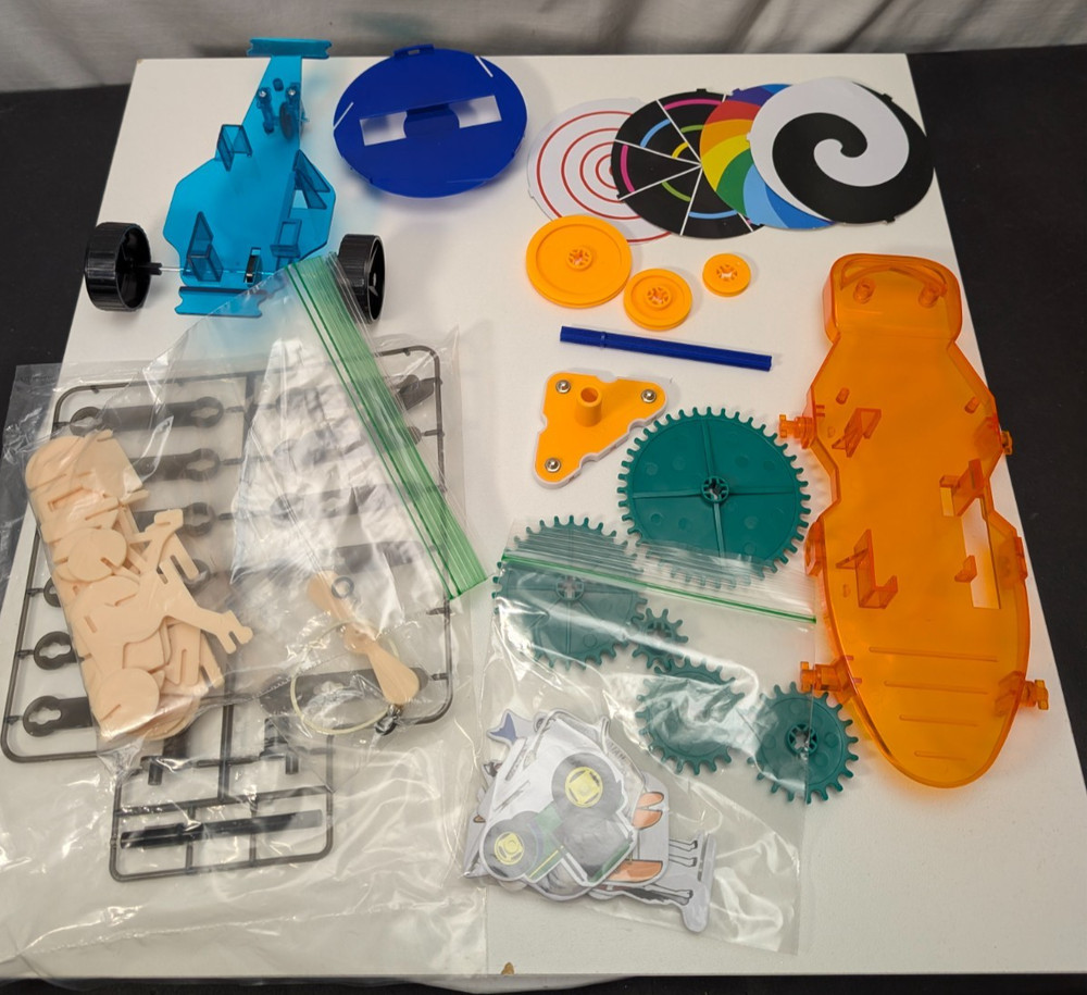 ELENCO Snap Circuits MOTION Replacement Vehicle & Accessory Component Lot