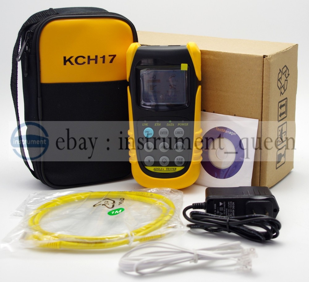 TLD801C ADSL Tester ADSL2+ Tester Multi-functional with soft case KCH17