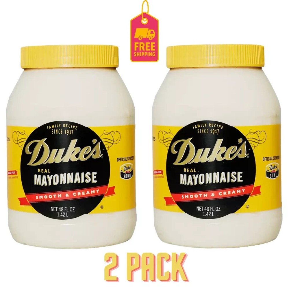 Smooth & Creamy Real Mayonnaise, 48 Fl Oz (2 Pack)