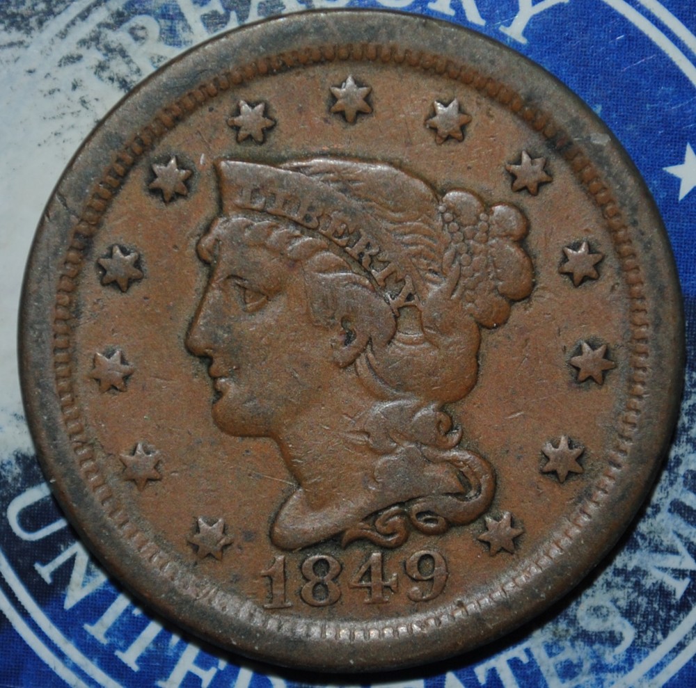 1849 Large Cent   {{{{4913
