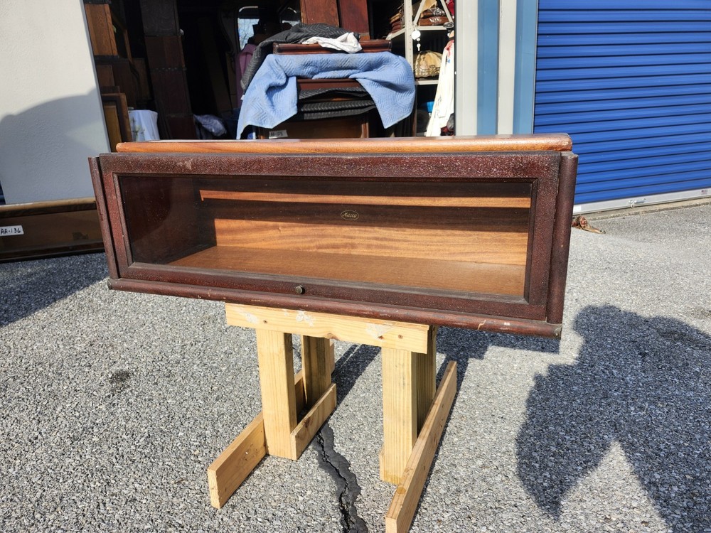 MACEY  98 All Mahogany Bookcase Section