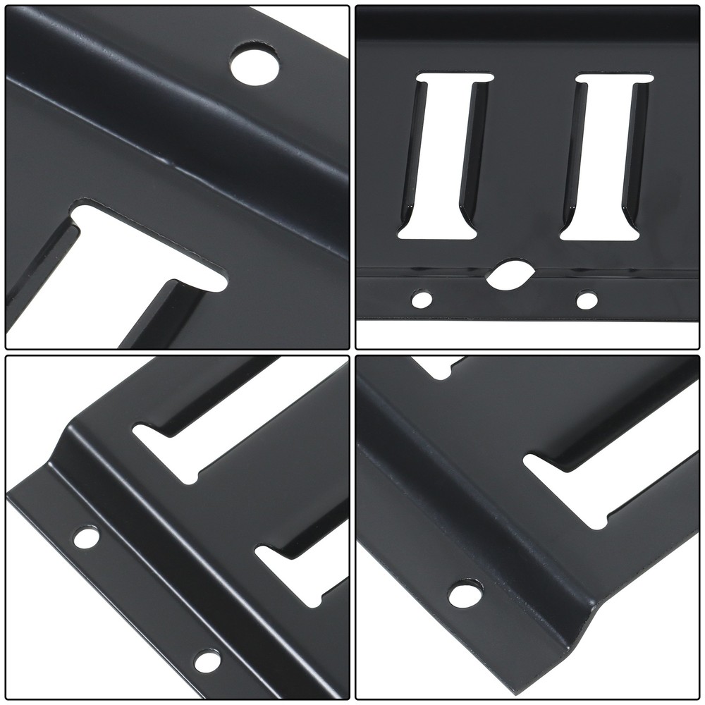 LABLT 5' E Track Tie Down Rail System 28 Pack Secure Cargo For Garages Trailers