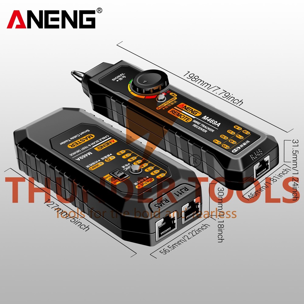 Thunder Tools ANENG M469A Network Cable Finder Multifunctional Cable