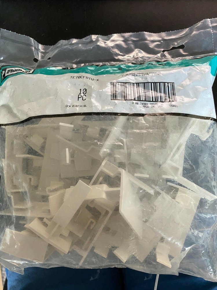 Panduit Pan-Way Type TE-70 - cable raceway base coupler - 10 pieces
