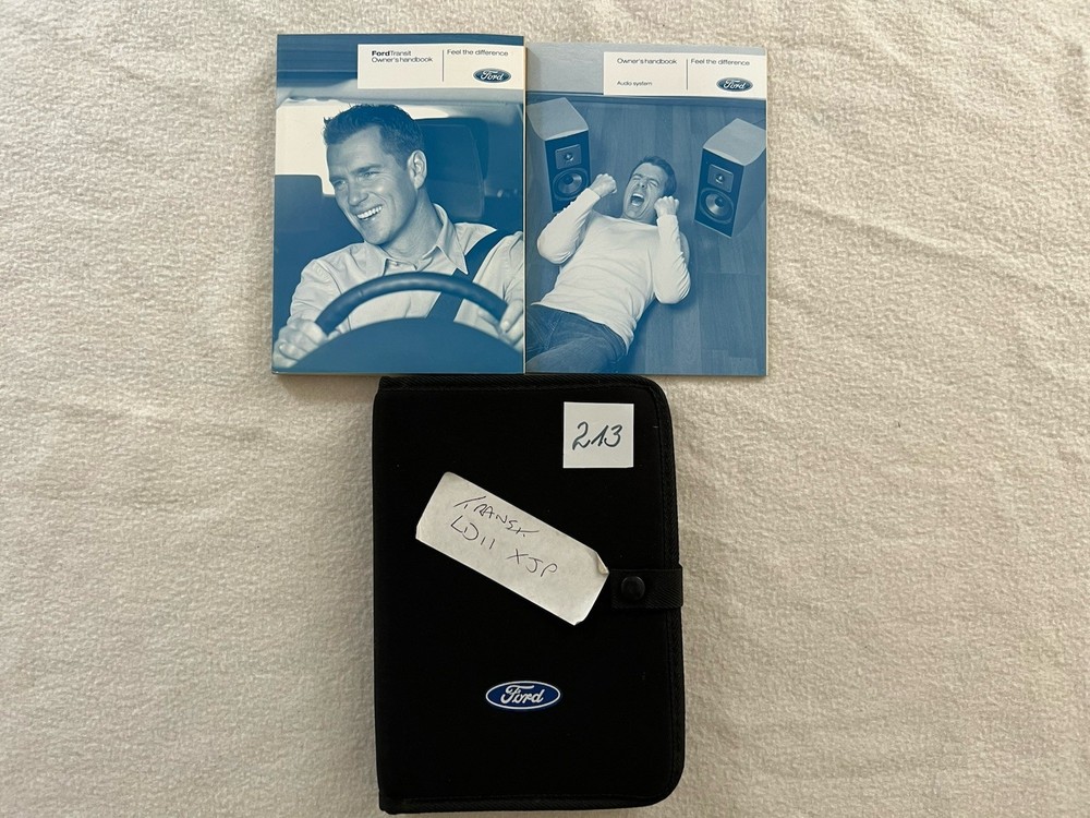 FORD TRANSIT OWNERS MANUAL HANDBOOK WALLET PACK 2006 - 2012