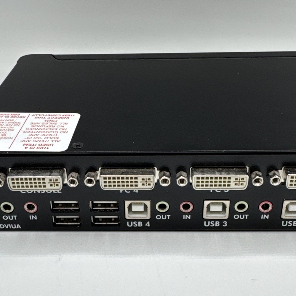 Star Tech SV431USB 4 Port KVM Switch No Power Adapter Or Cables