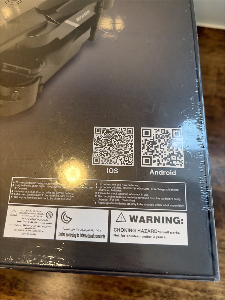 4k Optical Flow Dual Camera Drone Avoid Obstacles New In Box