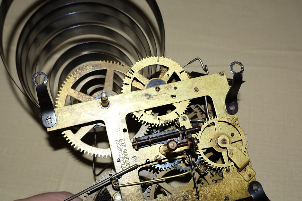 Ingraham Mantle Clock Movement