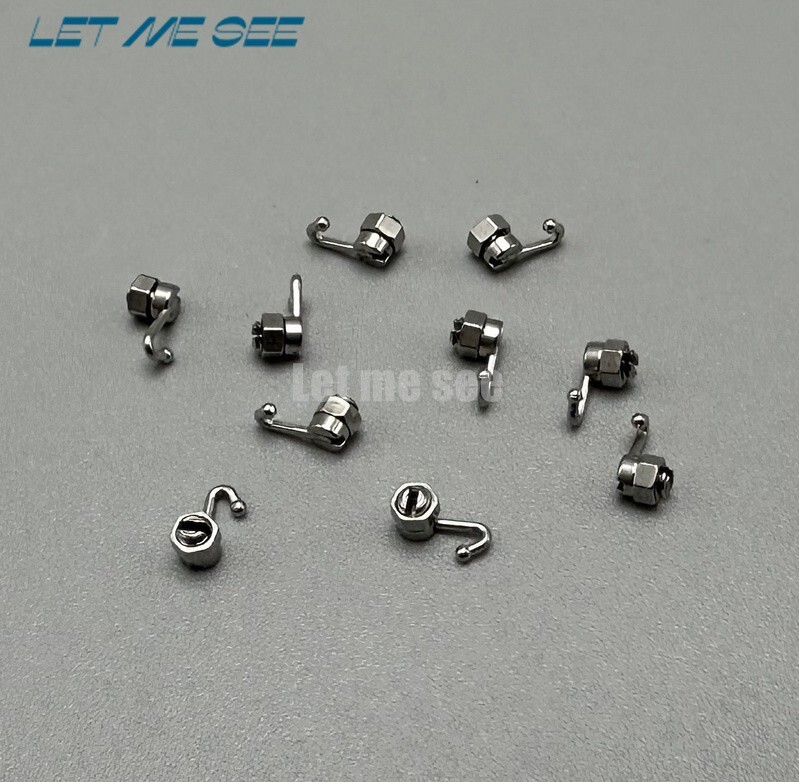 Dental Orthodontic Crimpable Hooks Arch Wire Stop Locks Activity Hook Left Right