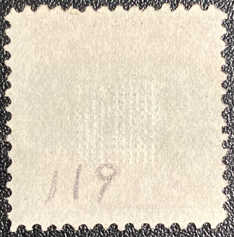 #119 Used. PF Certificate # 484720