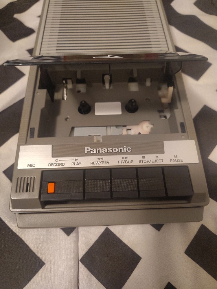 Panasonic Portable Cassette Tape Recorder