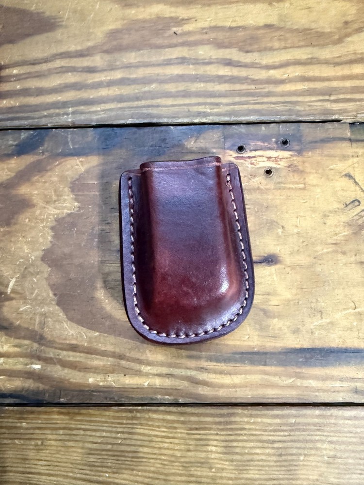 Leather Mag Carrier for Double Stack
