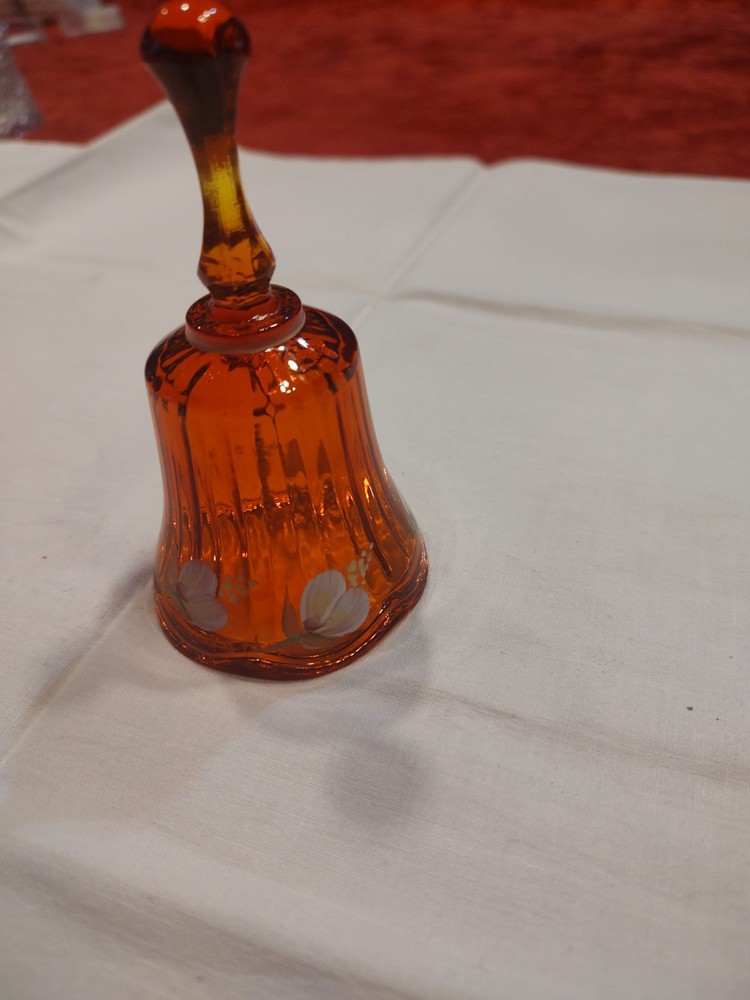 Fenton glass vintage bell