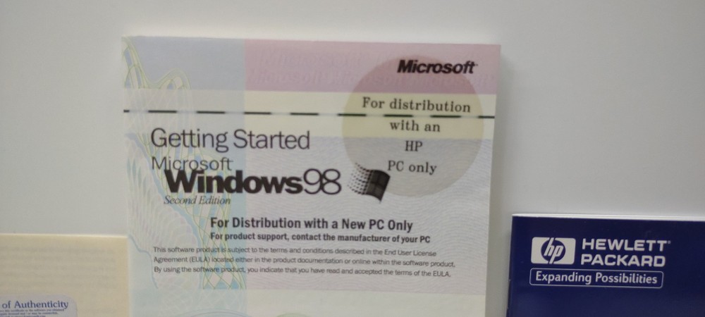 HP Hewlett Packard Pavilion Computer Quick Start Guide Manual Windows 98 Books