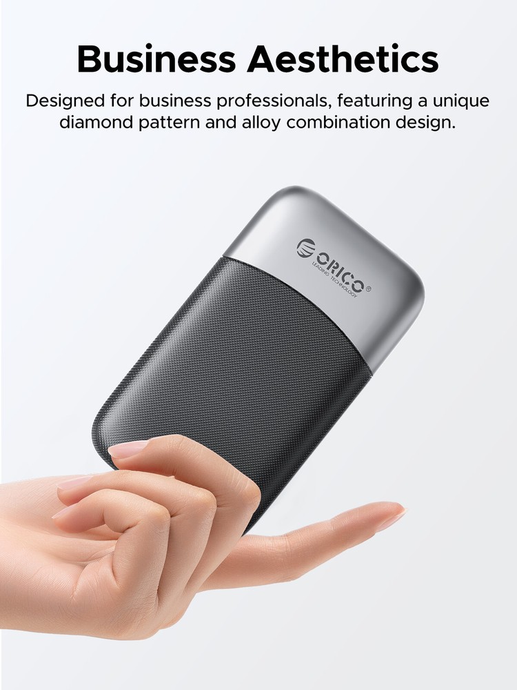 ORICO 1TB External SSD 2 in 1 Portable Solid State Drive USB C USB 3.2 PSSD