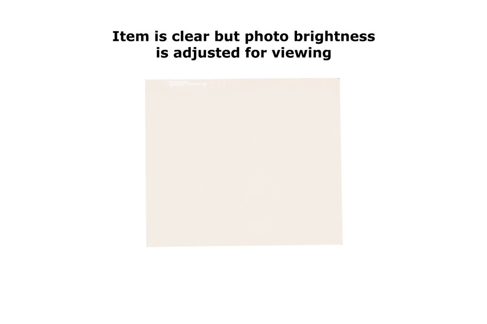FORNEY Clear Welding Filter Safety Lens Replacement Eye Protector, Glass