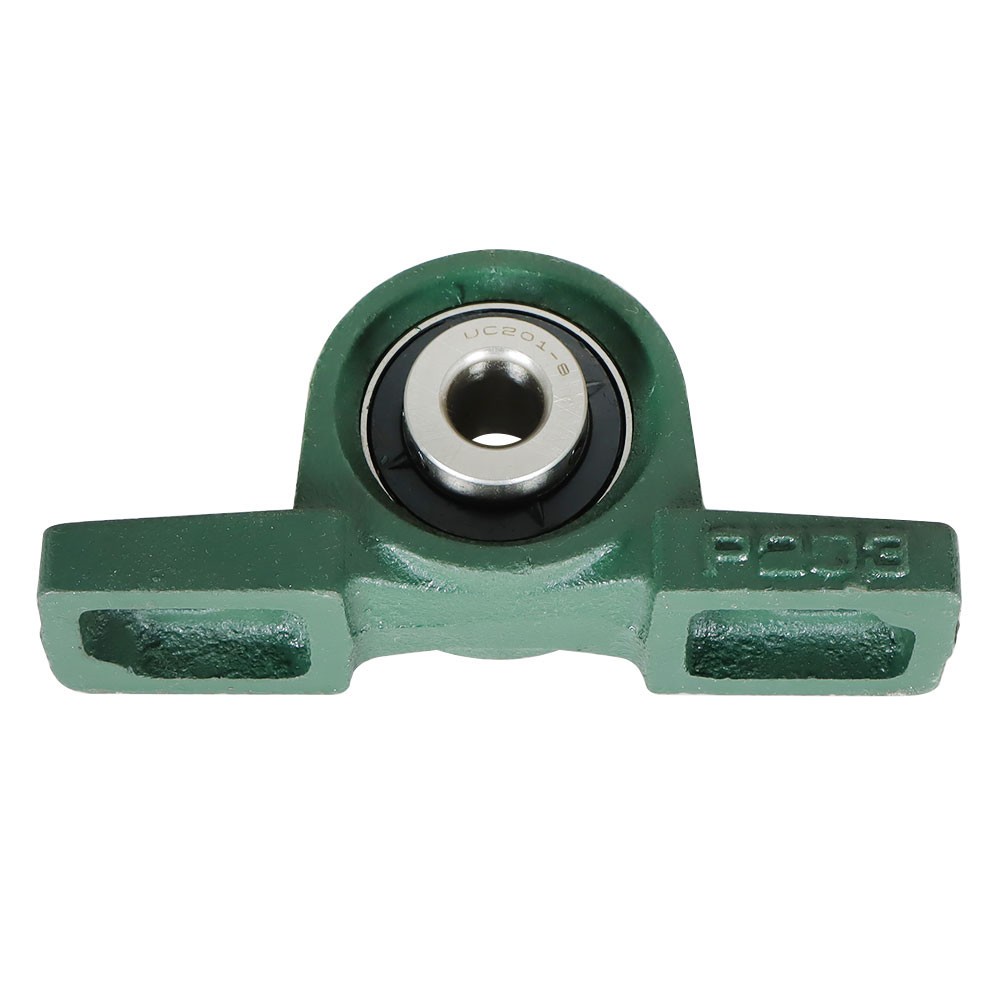 LABLT 4Pcs UCP201-8 1/2" Bore Solid Base Pillow Block Bearing Aligning 2 Bolt