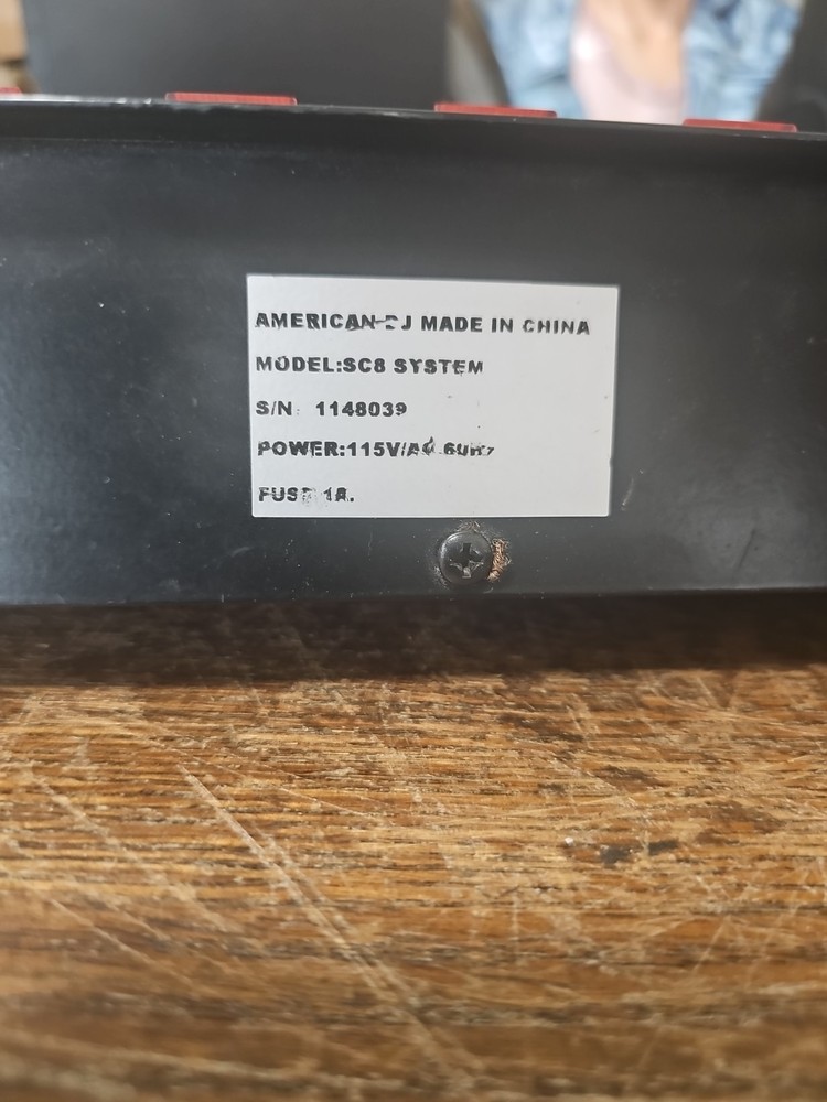 LSC Light Stream Controls SC-8 System Lighting Switch Panel.