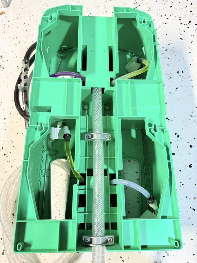 3M Flow Control System chemical dispenser, a wall-mounted.