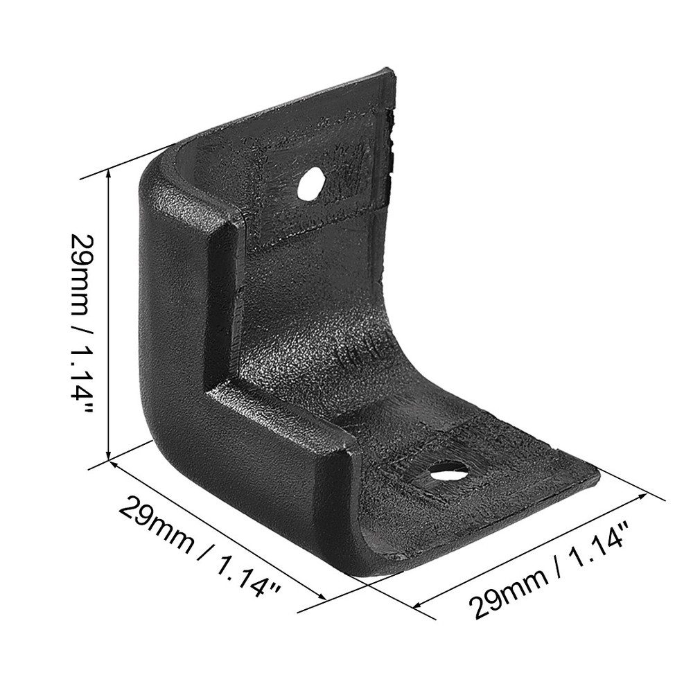 8 x Speaker Corner Protector Cabinet Edge Corner 1.14" Speaker Guard Angle