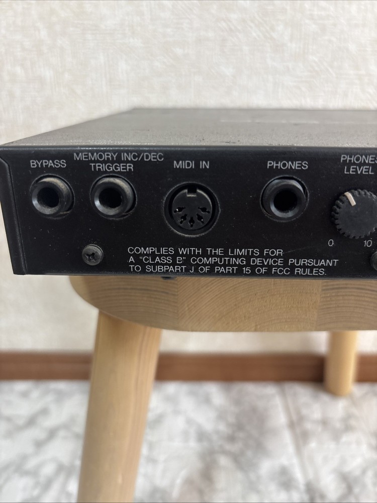 YAMAHA FX500 SIMUL-EFFECT PROCESSOR Guitar Effect TESTED JAPAN