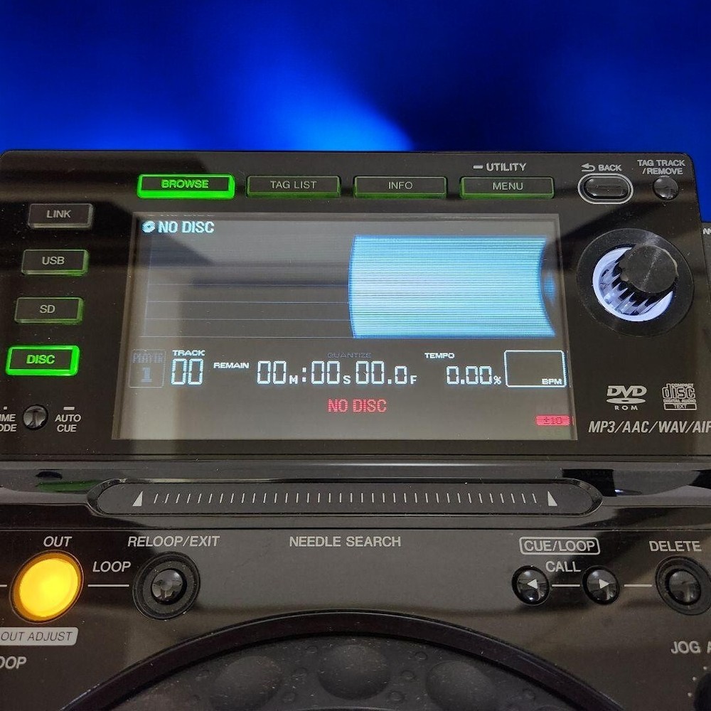 Pioneer CDJ-2000 DJ Digital Multi Player Deck Tested Working
