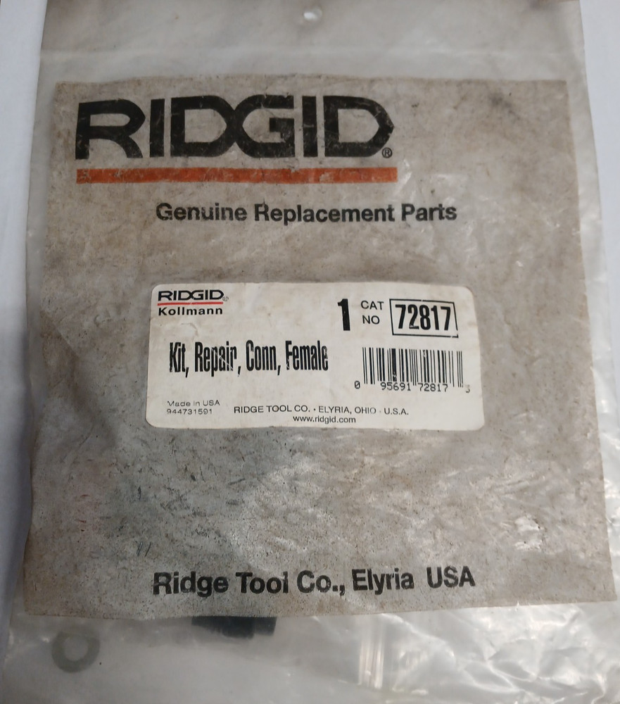 RIDGID 72817 CONNECTOR, ASSEMBLY FEMALE