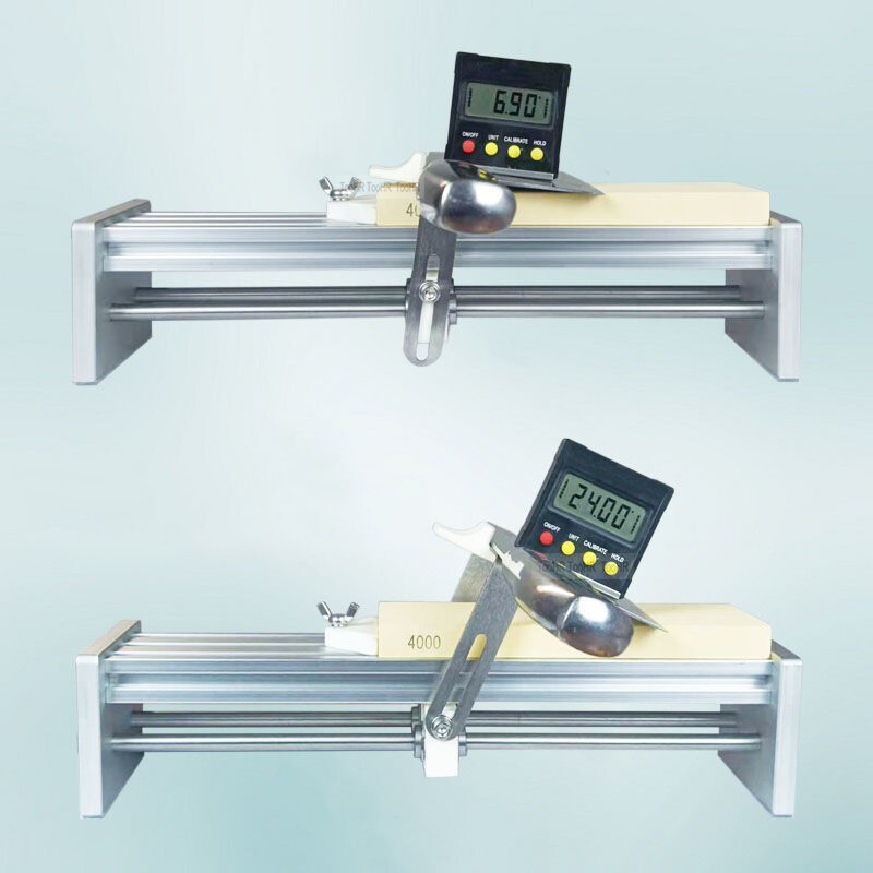 Fixed Angle Sharpening Frame Knife Sharpener Stone Shelf Woodworking Hand Tool