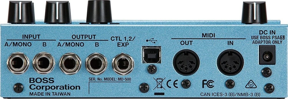 BOSS Audio MD500 Modulation Guitar Pedal NEW