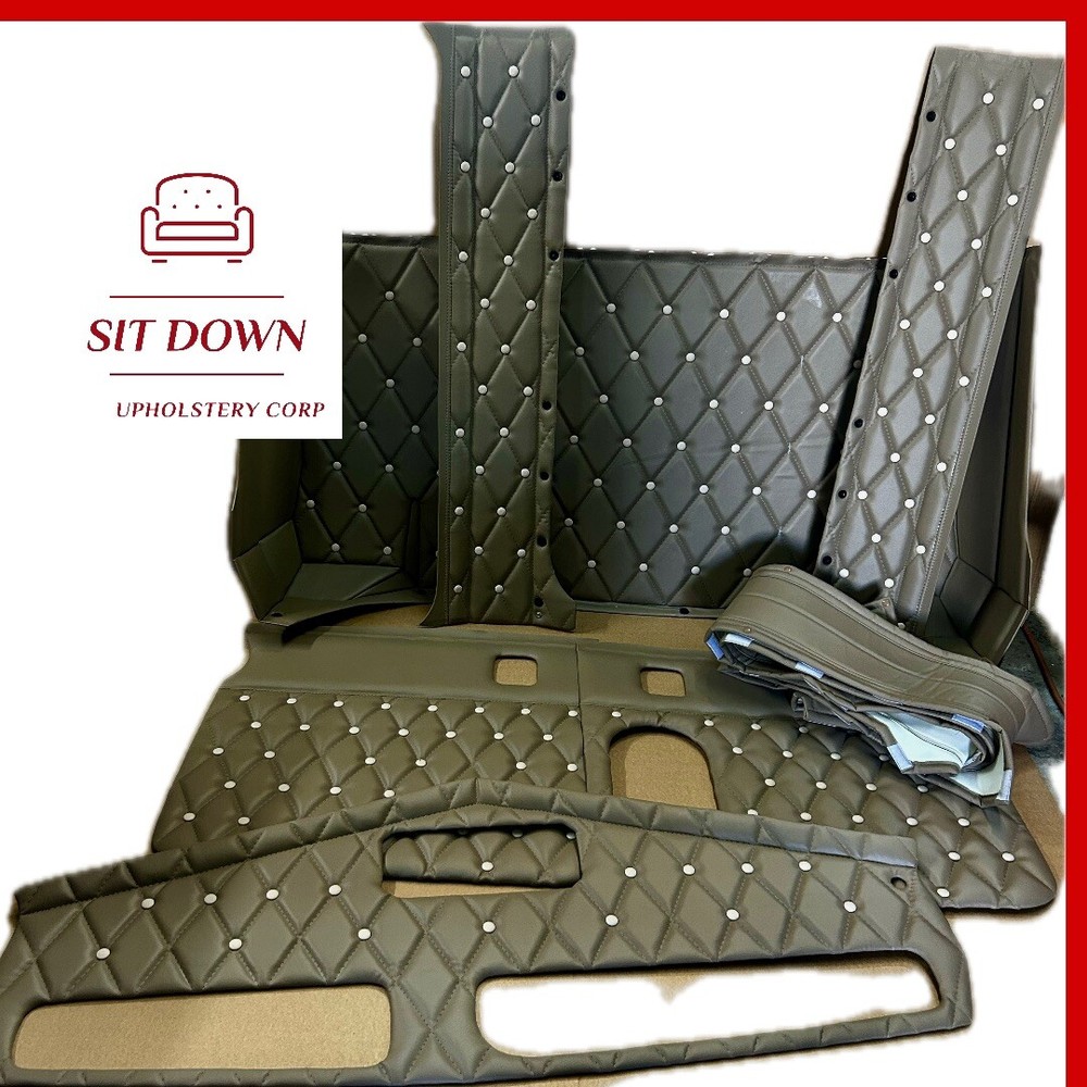 peterbilt 379 Upholstery Interior Ultra Cab.