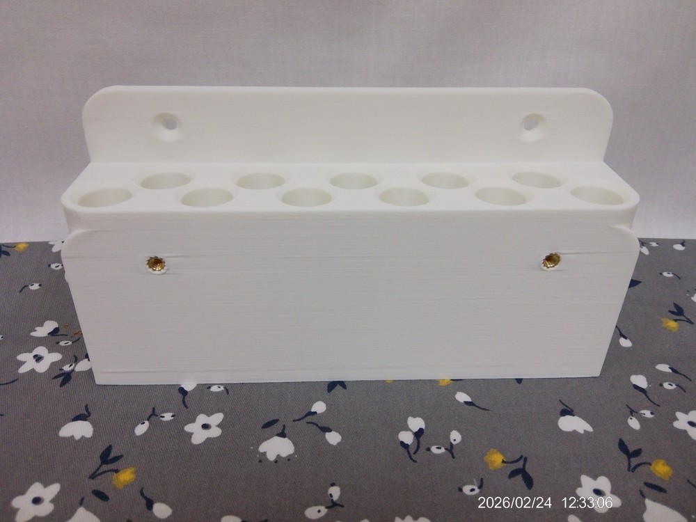 3-D Printed Dual Small Tool (13mm) Holder