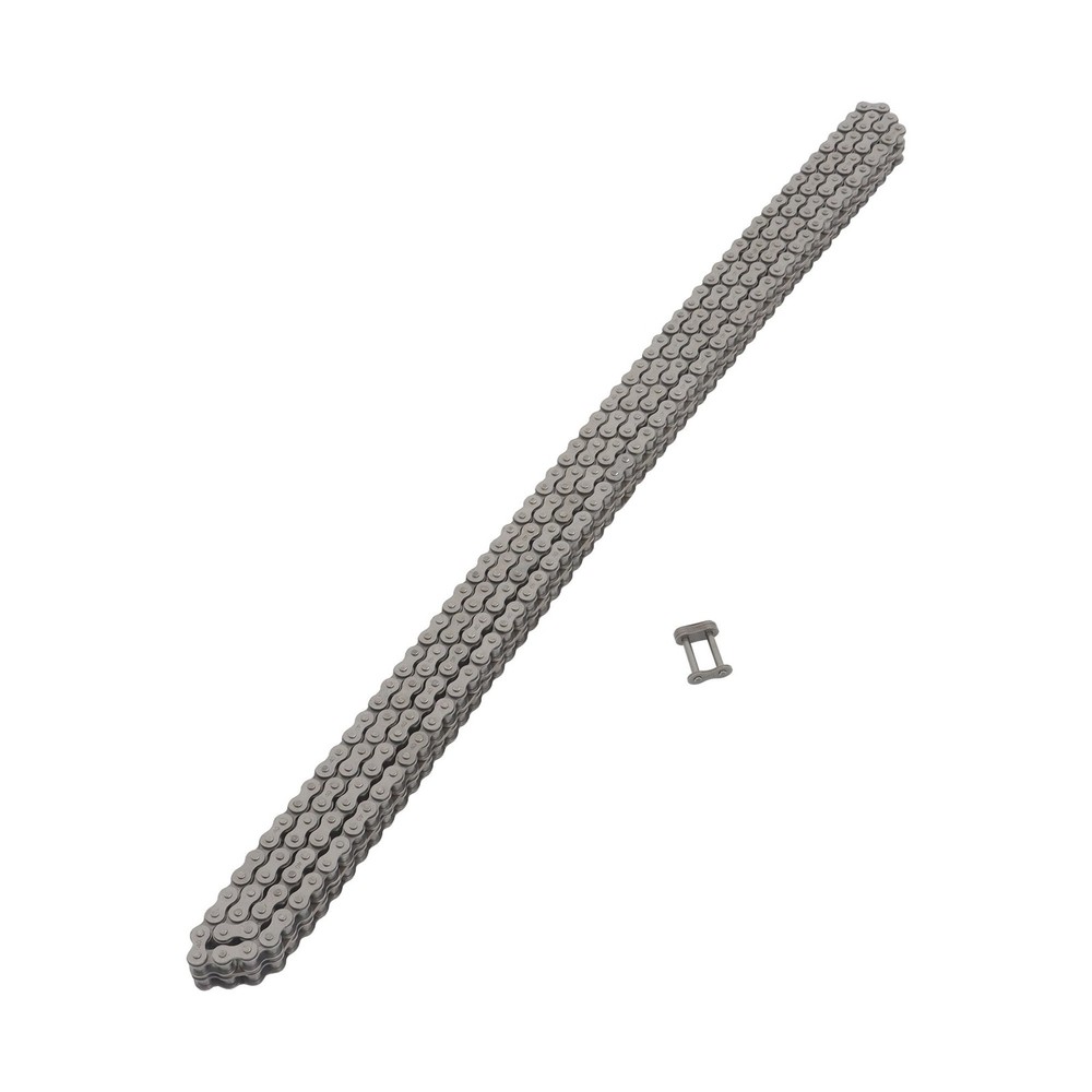 10 Feet #40-2 Double Strand Roller Chain Includes 2 Master Links