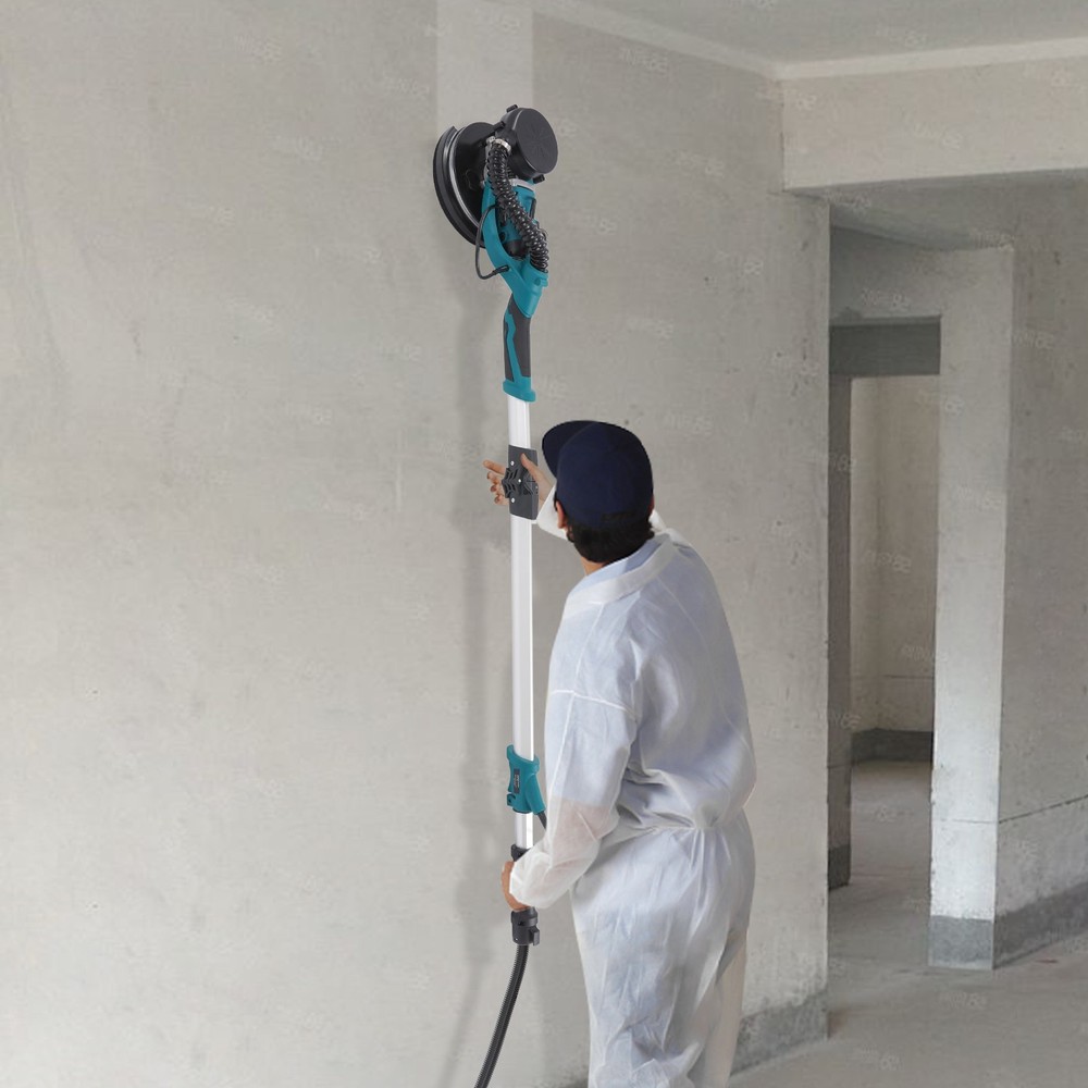 Electric Ceiling Wall Sander Variable Speed Dustless Drywall Sander 850W Sanding
