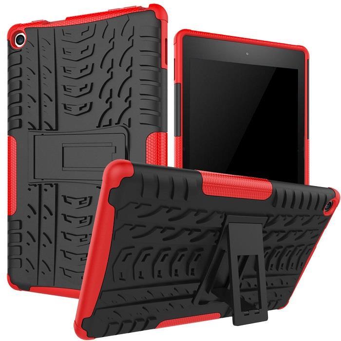 Amazon Kindle Fire HD8 (2022) Shockproof Hard Hybrid Protective Stand Case Cover