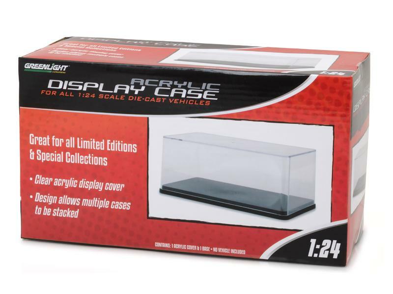1:24 Scale Acrylic Case with Plastic Base - Greenlight 55024~