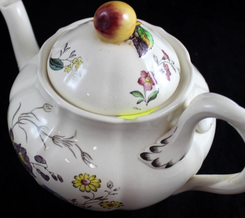 Spode Gainsborough Teapot S245 TINY CHIPS ON LID