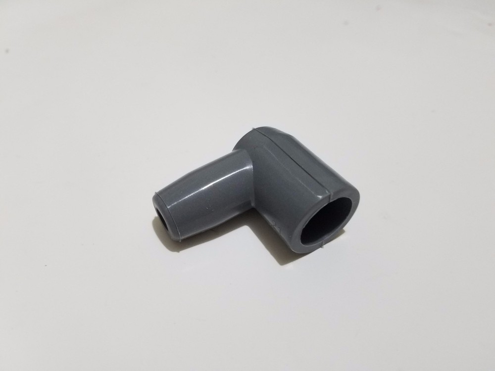 SINGLE Ignition Spark Plug Wire Coil Wire Socket style Boot Silicone Grey