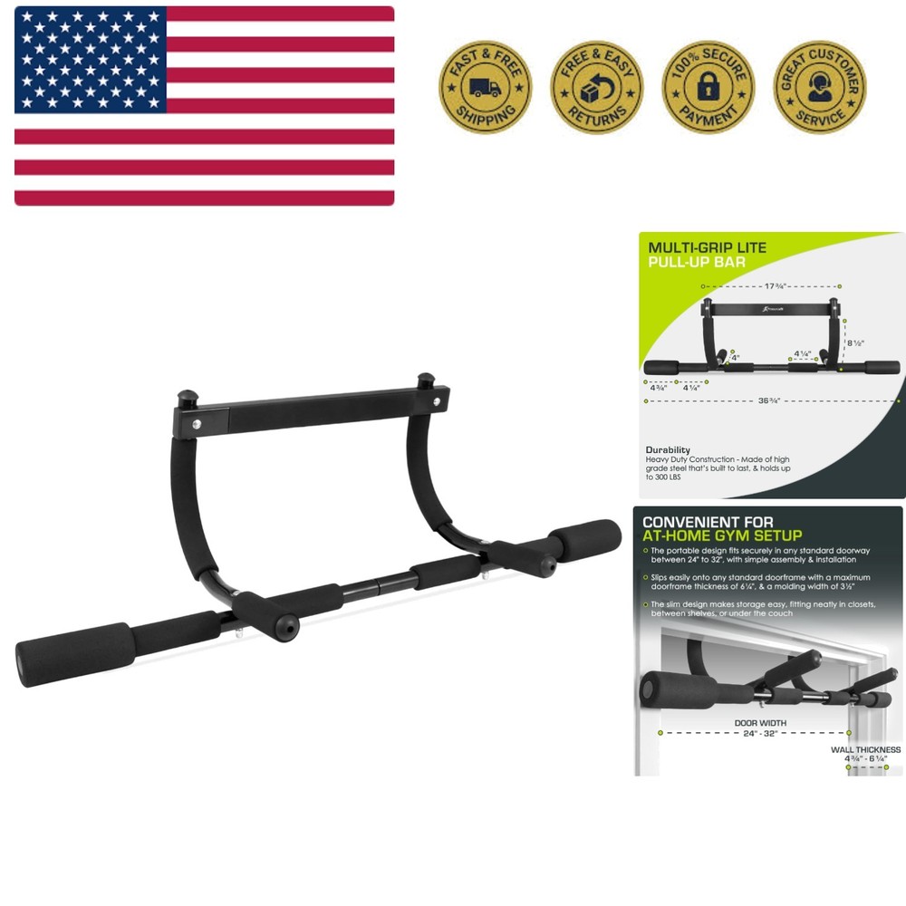 Pull Up Bar for Multi Use Fitness & Home Gym Exercise