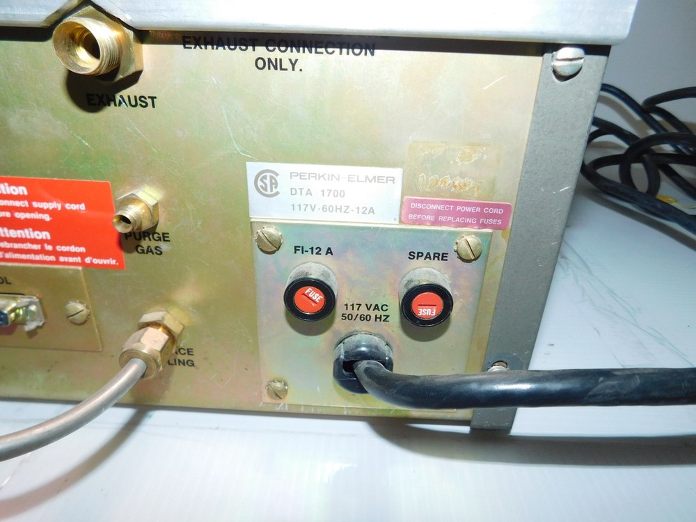 PERKIN ELMER DTA1700 DIFFERENTIAL THERMAL ANALYZER (BSP73)