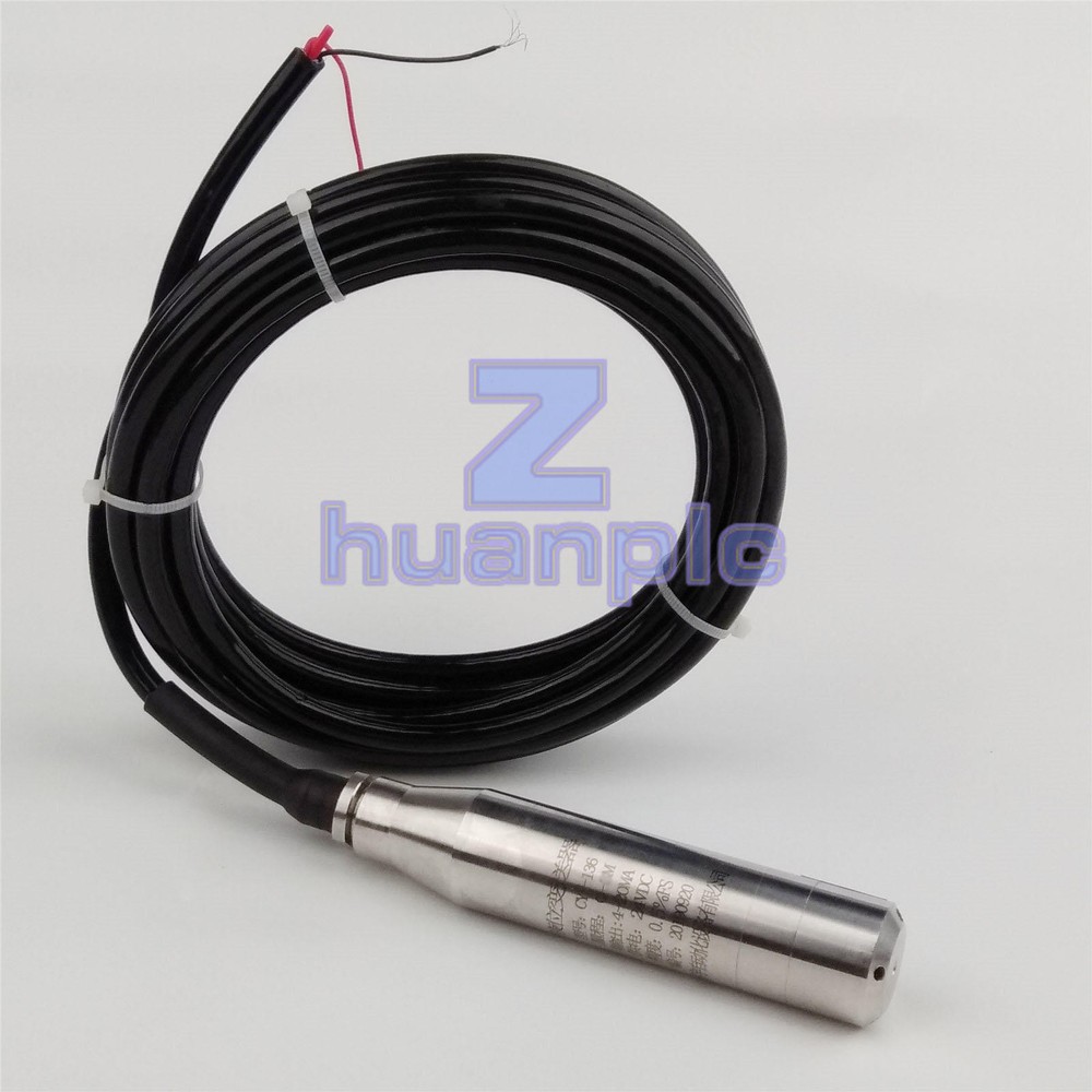 4-20MA 1.0m Range Water Level Transmitter Liquid Level Transducer Sensor