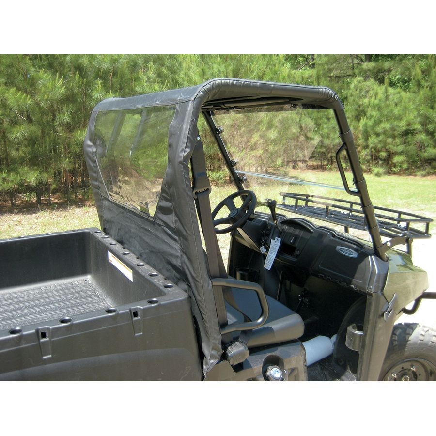 Moose Soft Top/Rear Panel - Black 18045A