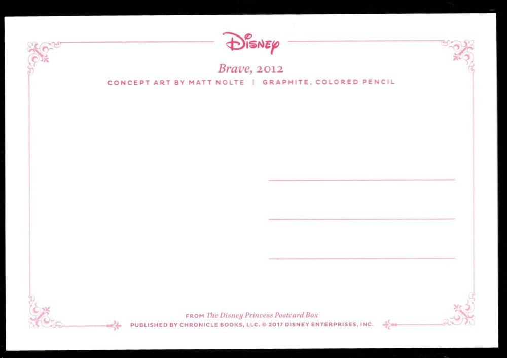 Disney Brave Post Card - 4