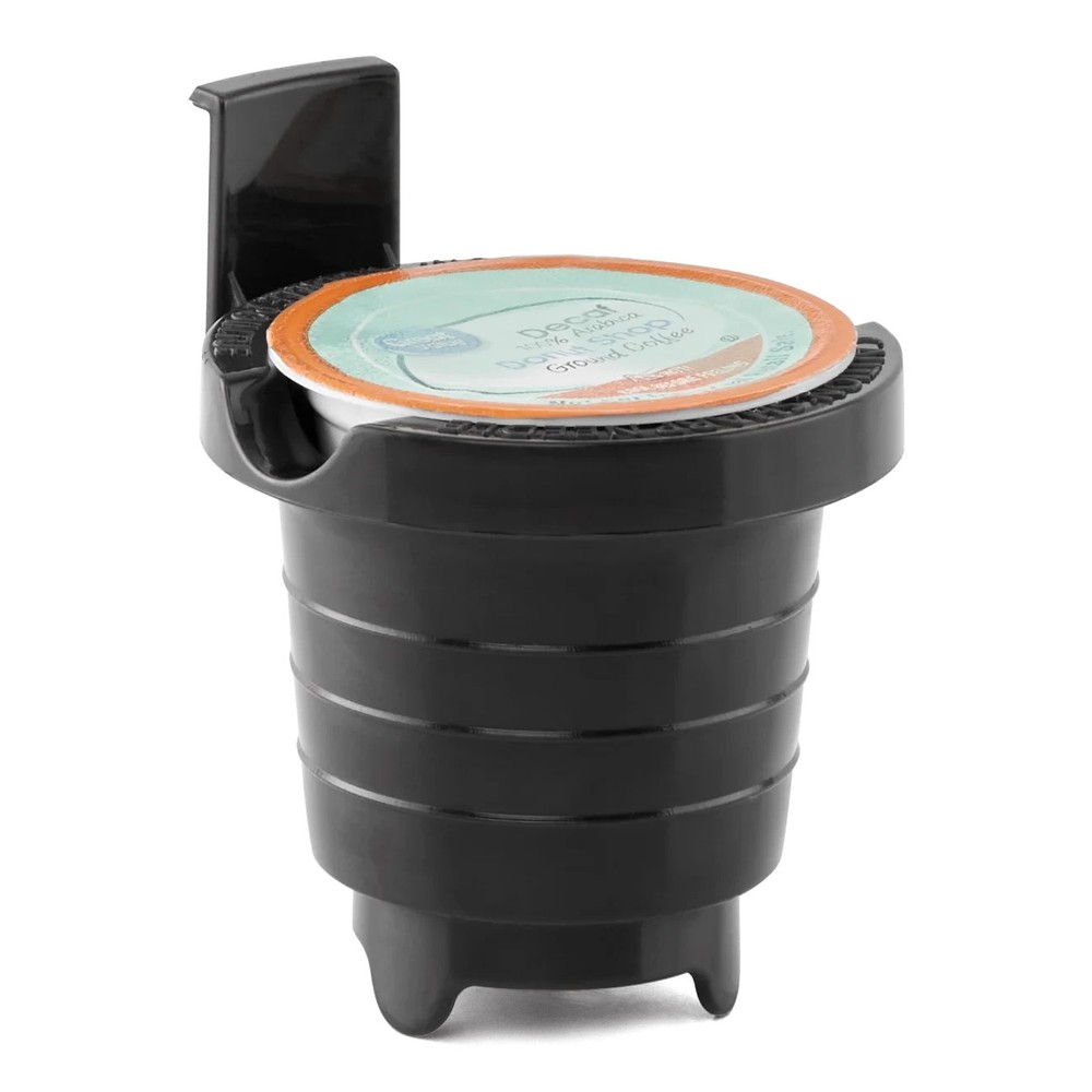 Mainstays Black Matte Single Serve Coffee Maker