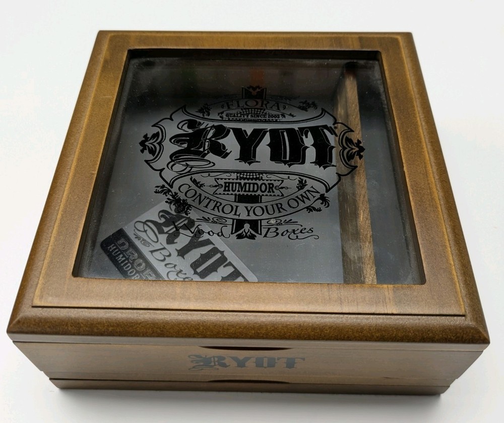 Ryot Pollen Collector Glass Top 7x7