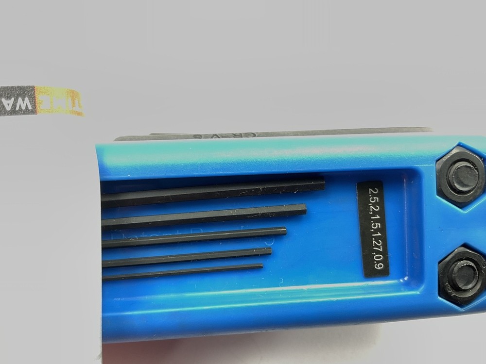 Performance Tool W9185 17-Piece Metric Folding Hex Keys